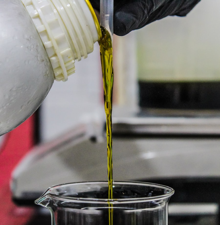 Industrial oil and fluid analysis in laboratory setting